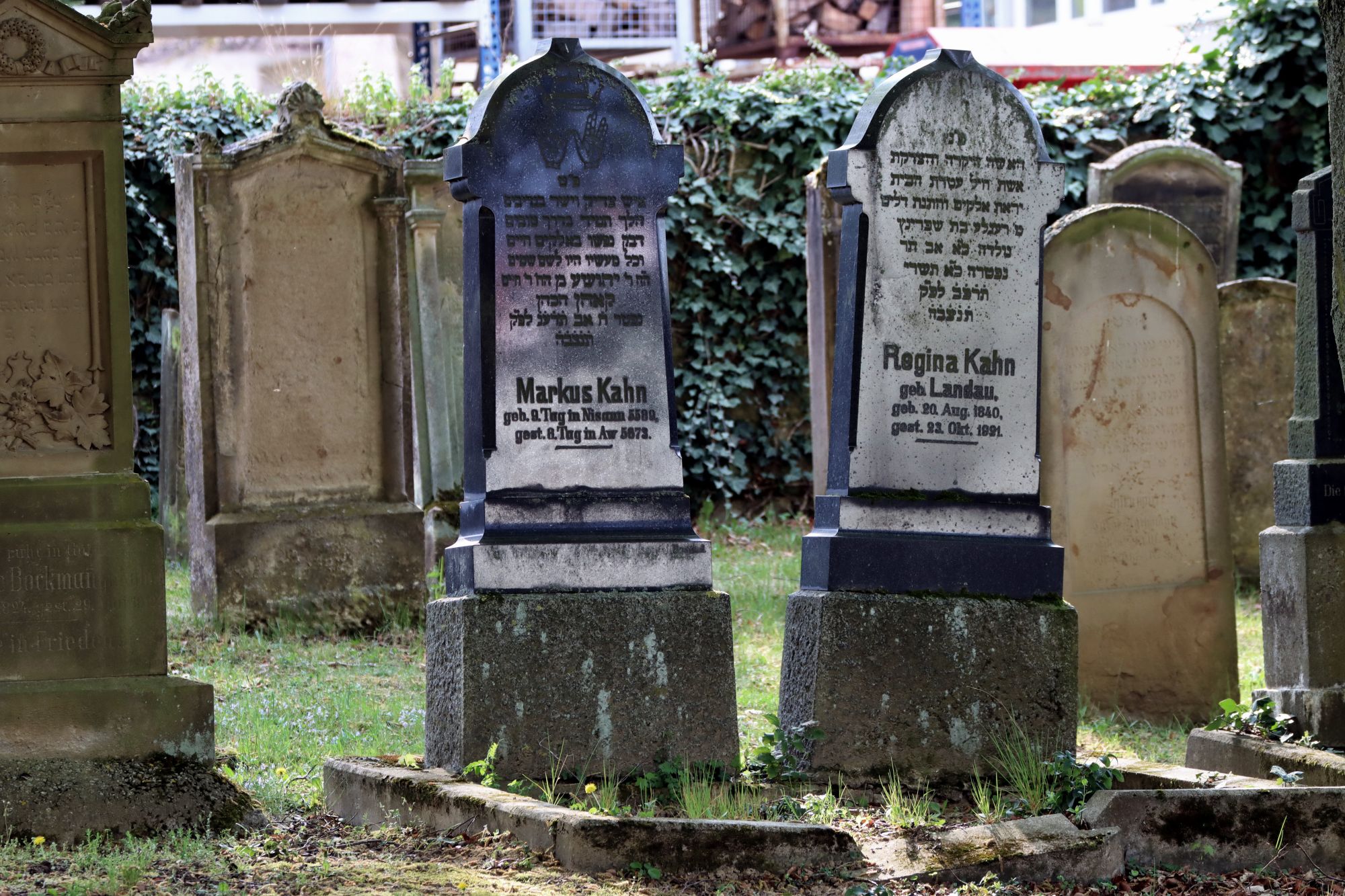 Der jüdische Friedhof in SteinBockenheim (VG Wöllstein, Landkreis